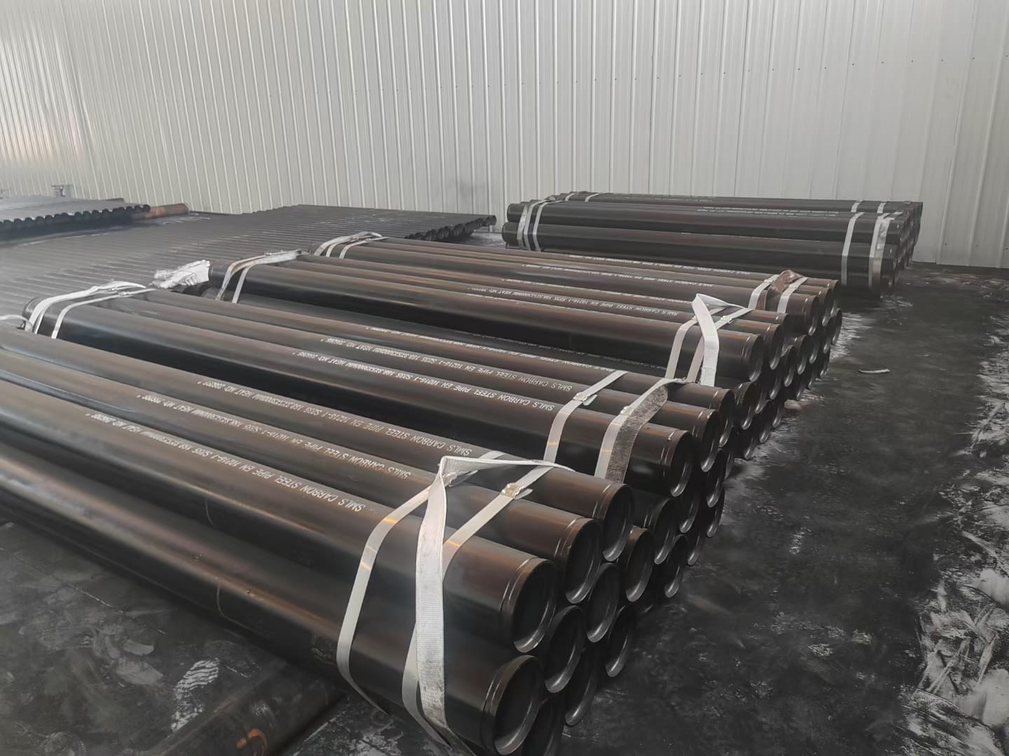black mild steel pipe A53